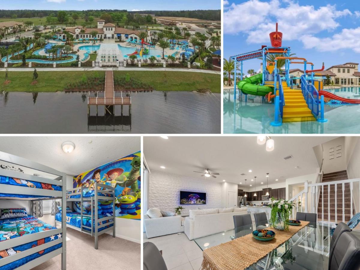 Amazing 5 Bedrooms Home With Pool/Bbq Near Disney 키시미 외부 사진